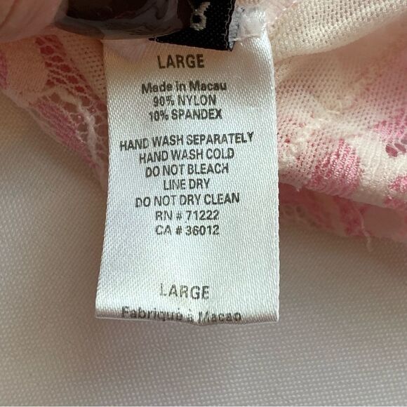 Vintage Y2K Rampage Fairy Blush and Cream Sheer Camisole Size Large - Picture 11 of 13